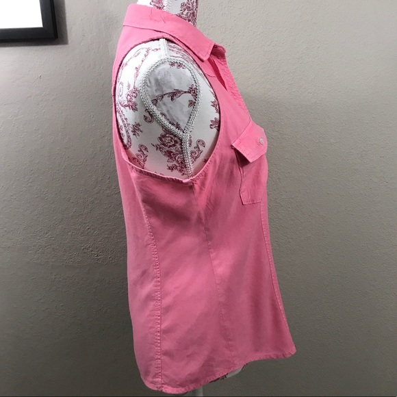 Anthropologie •Cloth & Stone• Pink Tank Top - Picture 2 of 5